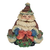 Vintage Crinkle Claus Figurine by Possible Dreams Festive Santa Holiday Figure - £9.74 GBP