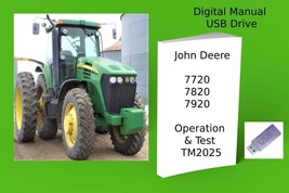 John Deere 7720 7820 7920 Tractor Operation and Test Technical Manual See Desc. - £18.97 GBP