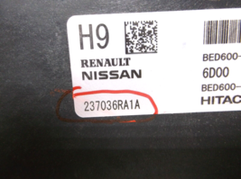 2021..21  NISSAN ROGUE  2.5L  CVT  / ENGINE COMPUTER/ECU.PCM image 2