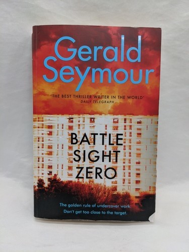 Battle Sight Zero Gerald Seymour Softcover Novel - $6.93