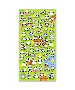 CUTE PLAYING PANDA STICKERS Bear Animal Sticker Sheet Kawaii Kid Craft S... - $3.41 CAD