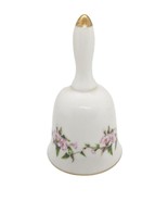 Russ Berrie &amp; Co. Made In Japan Floral Designed 4.75&quot; Tall Porcelain Bell - €8,48 EUR