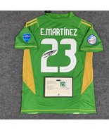 Emiliano DIBU Martinez SIGNED Argentina 2024 Goalkeeper Shirt/Jersey + C... - $2,184.83 MXN