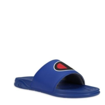 Champion Unisex Youth Mega Solid C Slide Sandals Blue CA100535Y Size 5 - $24.99