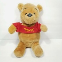 Disney Winnie the Pooh Sitting Embroidered Shirt Plush Stuffed Animal To... - £17.13 GBP