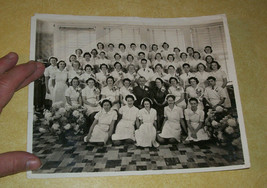 1930s Nursing School Class Graduation Nurse Pasadena California Ca Old Photo B&amp;W - £51.11 GBP