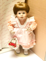  Danbury Mint Daddys Valentine Doll Elke Hutchens artist 13 Inch - $27.24