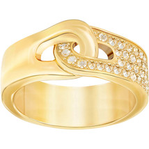 Authentic Swarovski Gallon Yellow Gold Ring - RRP $99 - £38.93 GBP
