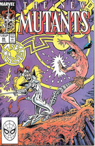 The New Mutants Comic Book #66,  Marvel Comics 1988 VERY FINE- NEW UNREAD - $3.75