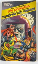 Vnt 1979 Marvel Novel Series 10 The Avengers The Man Who Stole Tomorrow Stan Lee - £29.27 GBP