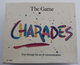 Vintage 1985 The Game Charades H-1600  Board Game 80&#39;s - Hansen Co. - £4.65 GBP
