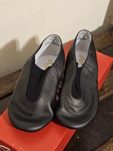 NEW Capezio Show Stopper Jazz Split Sole Leather Dance Shoe Childs Black... - $26.01 CAD