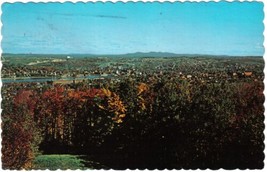Quebec Postcard Sherbrooke La Reine des Cantons de l&quot;Est Mont Bellevue - £2.33 GBP