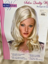 Rubies Secret Wishes Salon Quality Long Blonde Hair Wig Cecelia 51713 - £11.07 GBP