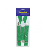 Beistle Company Green Suspenders - Pack of 12 - $2,482.80 MXN