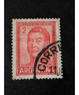 1961 Argentina José Francisco de San Martín (1778-1850) 2 Peso Postmark ... - £6.24 GBP