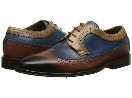 NEW Handmade Mens Multi-Colored Shoes, Men New Wing Tip Lace Up Leather Fashion