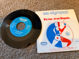 Skyline Record XXI Olympiad Jean Dupuis Colin Butler 7&quot; Vinyl 45 RPM w/ ... - $523.74 MXN
