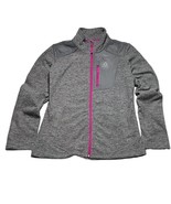 REEBOK Jacket Activewear Full Zip Warm-Up Gray Women Size S - €14,11 EUR