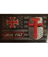 Knights Templar Deus Vult Patch - £6.26 GBP