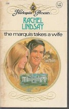 Lindsay, Rachel - Marquis Takes A Wife - Harlequin Presents - # 188 - £2.38 GBP