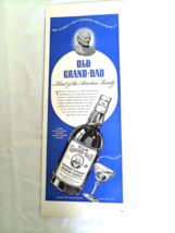 1942 Ad Old Grand Dad Kentucky Bourbon Whiskey - $184.10 MXN