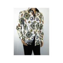 Mens Sports Dress Shirts By AXXESS From Turkey 100% Egyptian Cotton 622-12 White image 8