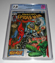 Amazing Spider-Man# 124 CGC Universal 7.0 F-VF grade.1973 comic-1st Man-Wolf-aeh - £218.15 GBP