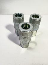 3-Industrial 3/8 Body Female Air Hose Quick Connect Coupling Coupler X 3... - $388.24 MXN