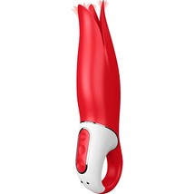 Power Flower Vibrator - G-Spot And Clitoris Stimulator, Vibrating Dildo, Flutter - £44.63 GBP