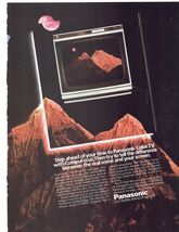 1984 Panasonic Panasonic CT-9053 CompuFocus TV Print Ad Television 8.5" ... - $19.75