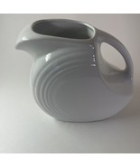 Vintage FIESTA White Disc Pitcher 7.5” - $34.24 CAD