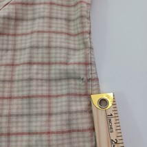 Columbia Men's Tan/Beige Long Sleeve Button Up Plaid Shirt Chest Size 42 image 3