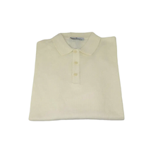 Mens PRINCELY Soft Merinos Wool Sweater Knits Lightweight Polo 1011-40 Ivory image 8