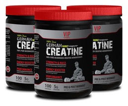 Muscle Growth Supplements - Best German Creatine 500G Pure 3B - Diet Energy - £27.05 GBP