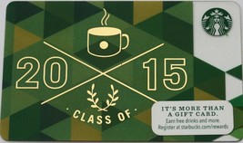 Starbucks Class of 2015 Holiday Christmas 2014 99 Series $0 Value Gift C... - £6.24 GBP