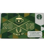 Starbucks Class of 2015 Holiday Christmas 2014 99 Series $0 Value Gift C... - £6.31 GBP