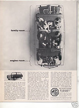 1963 1964 MG SPORTS SEDAN VINTAGE CAR AD - $7.99