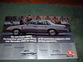 1983 Dodge 600ES 600 Es Car Ad 2-PAGE - $8.99