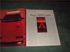 1984 Nissan 300ZX 300 Zx Turbo Driving Impresion Car Ad - £7.98 GBP