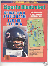 * 1986 SPORTS ILLUSTRATED CHICAGO SUPER BOWL PREVIEW - $9.74