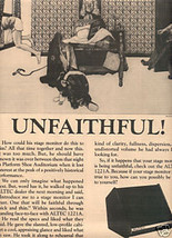 1975 ALTEC 1221A STAGE MONITOR AD UNFAITHFUL - $8.99