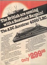 1978 ADC ACCUTRAC 4000/LRC 4000 LRC TURNTABLE AD - $9.99
