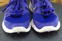 Nike Youth Girls Shoes Size 5.5 M Purple Running Mesh - $21.56