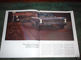 1965  BUICK RIVIERA GRAN SPORT VINTAGE CAR AD - $8.49