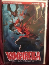 Vampirella #0 Horror Block Variant Exclusive Comic Book - £7.58 GBP
