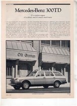 1980 MERCEDES BENZ 300 TD 300TD ROAD TEST AD 5-PAGE - $8.99