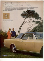 1968 LINCOLN CONTINENTAL VINTAGE CAR AD 2-PAGE - £7.98 GBP