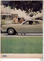 1967 LINCOLN CONTINENTAL VINTAGE CAR AD 2-PAGE - $9.99