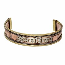 Mix Metal Copper Base Ashtdhatu Om Namah Shivay Kada for Men Women Bracelet - $24.74